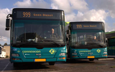 groene bussen van connexxion